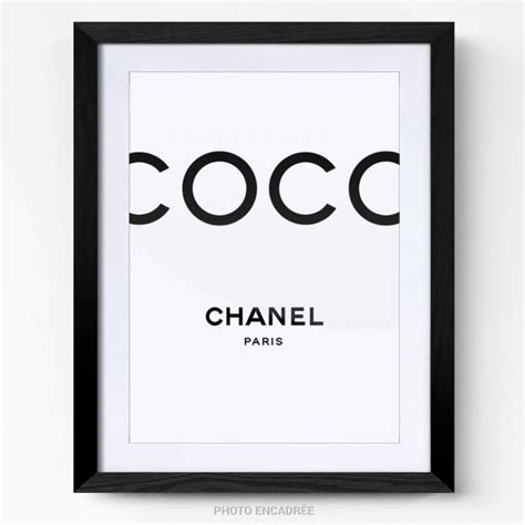 coco chanel cadre